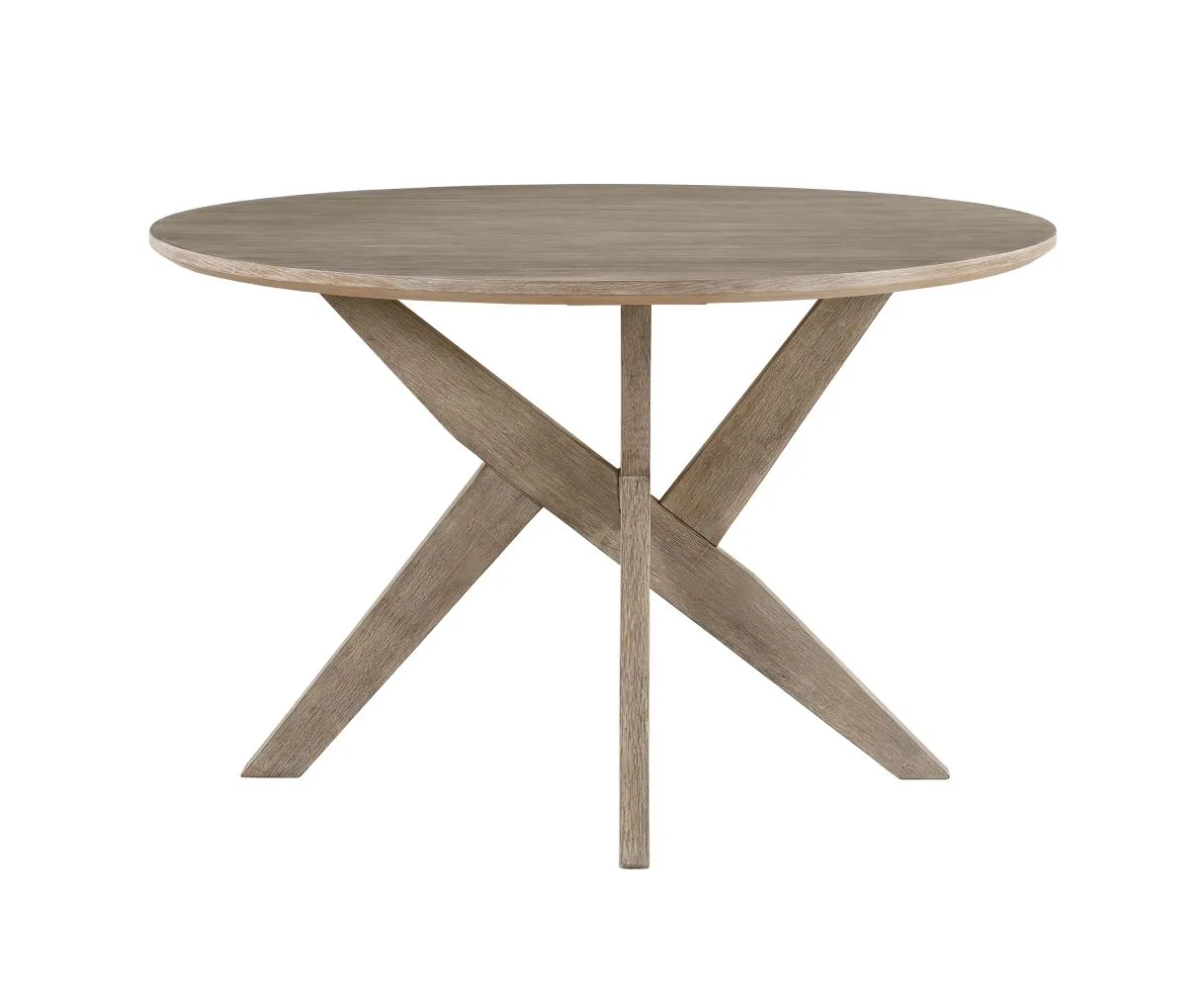 Sassari 5-Piece Dining Set - Taupe, Beige