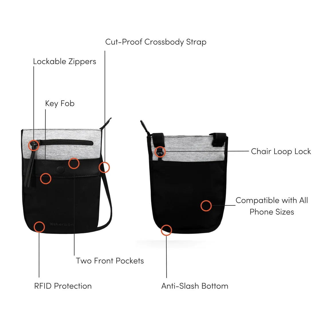 Sherpani Prima Small Crossbody
