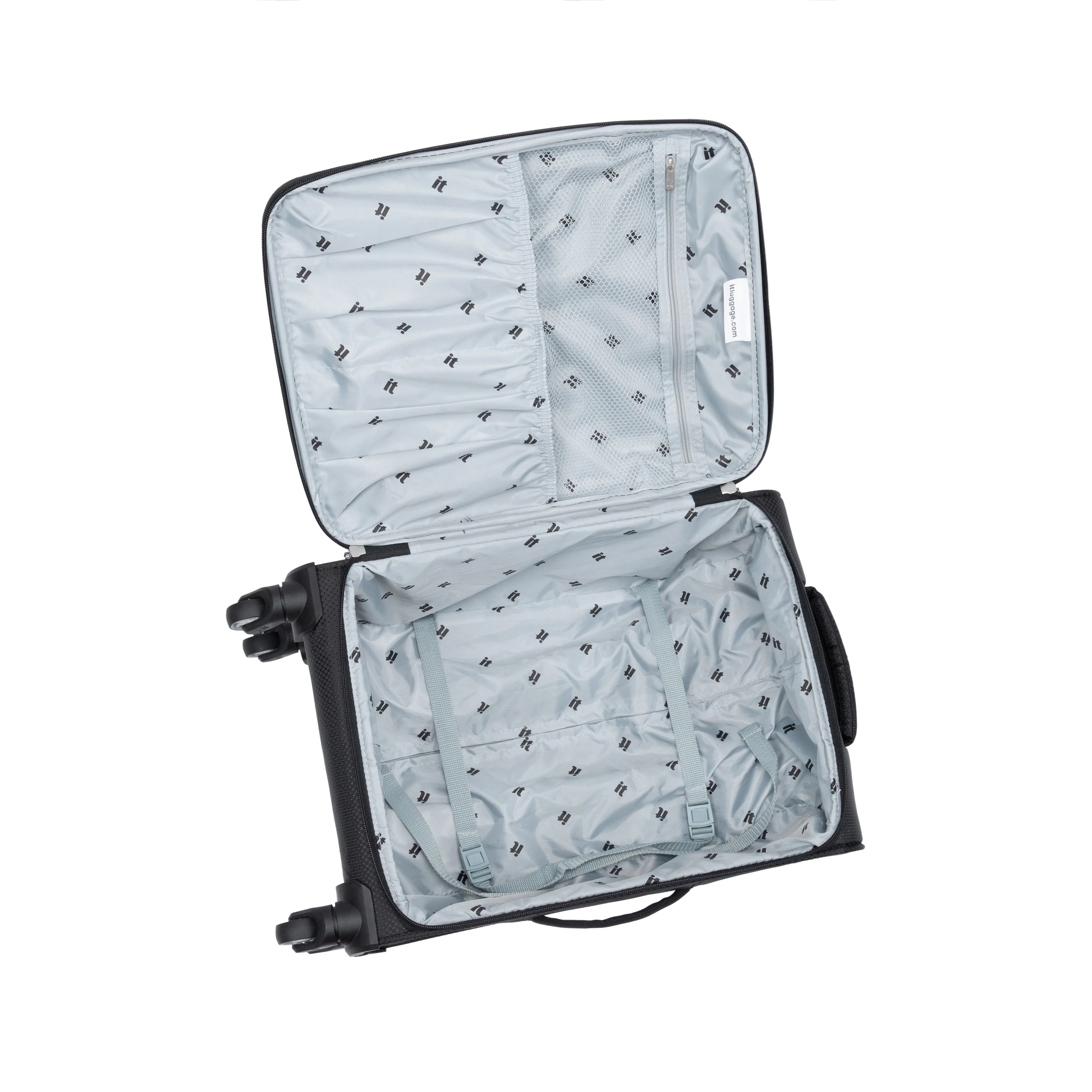 Striving 22" Softside Carry-On 4 Wheel Spinner (Black)