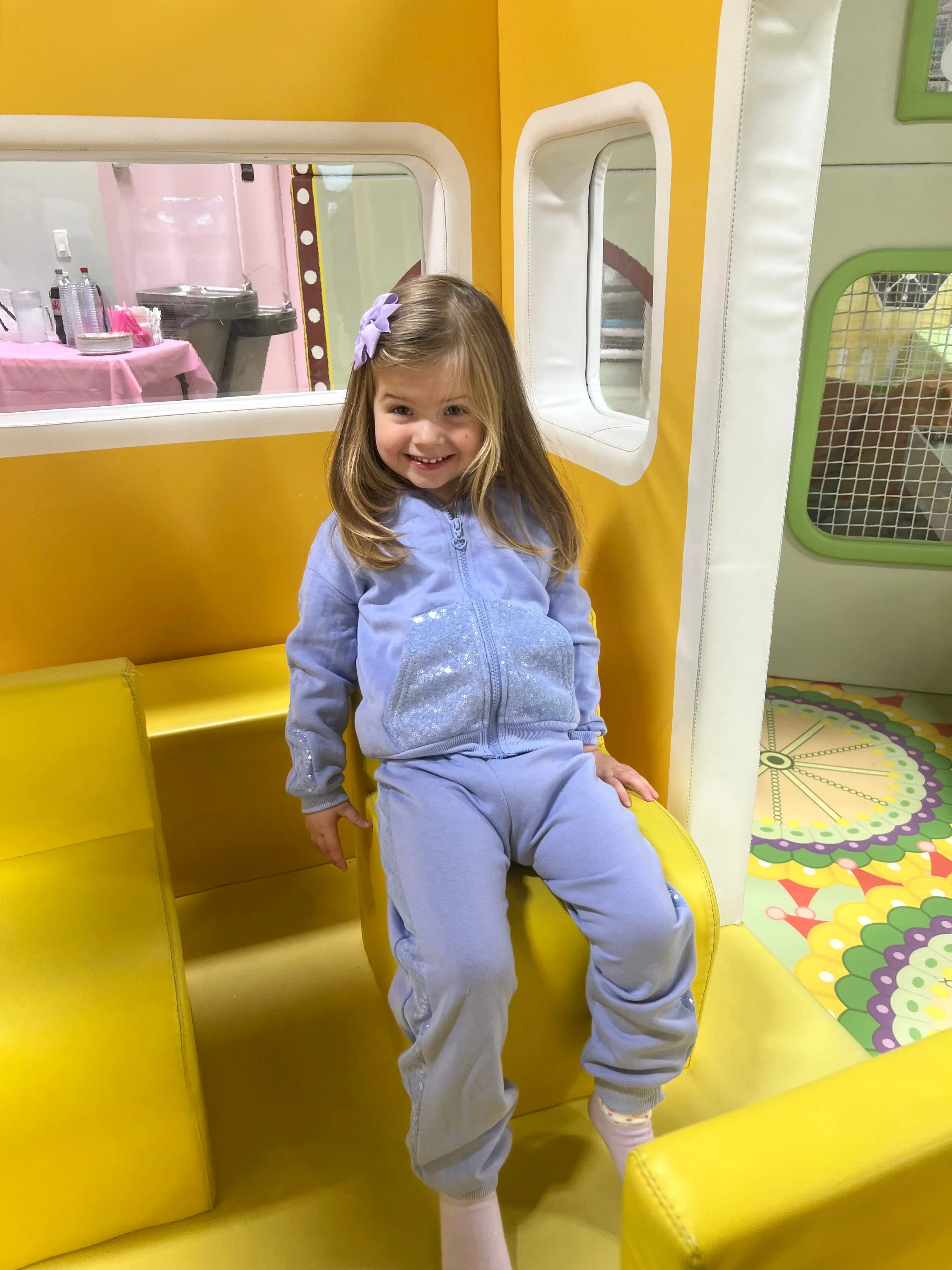 Toddler Girls 2 PC Brushed Terry Hoodie Jacket and Jogger