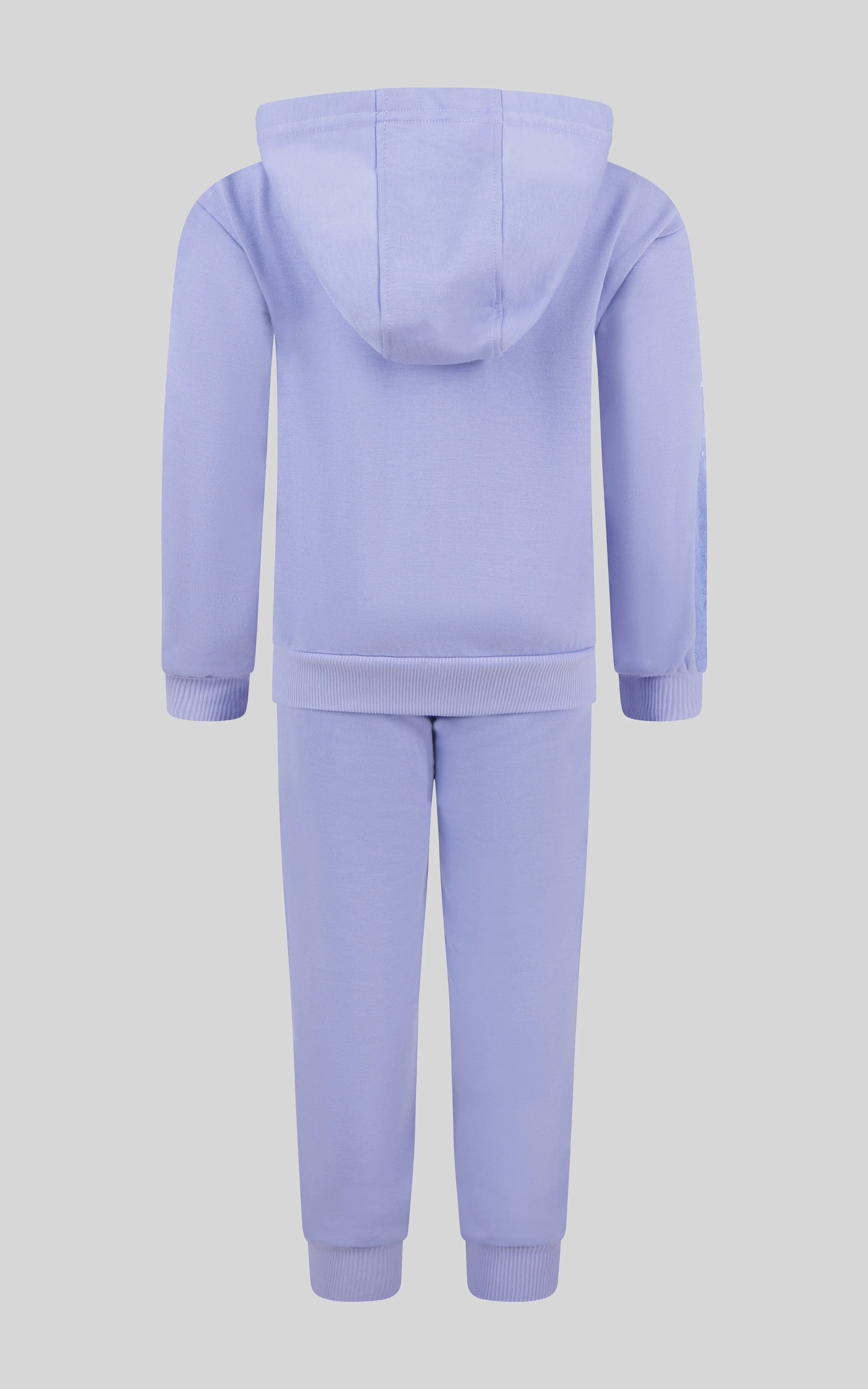 Toddler Girls 2 PC Brushed Terry Hoodie Jacket and Jogger