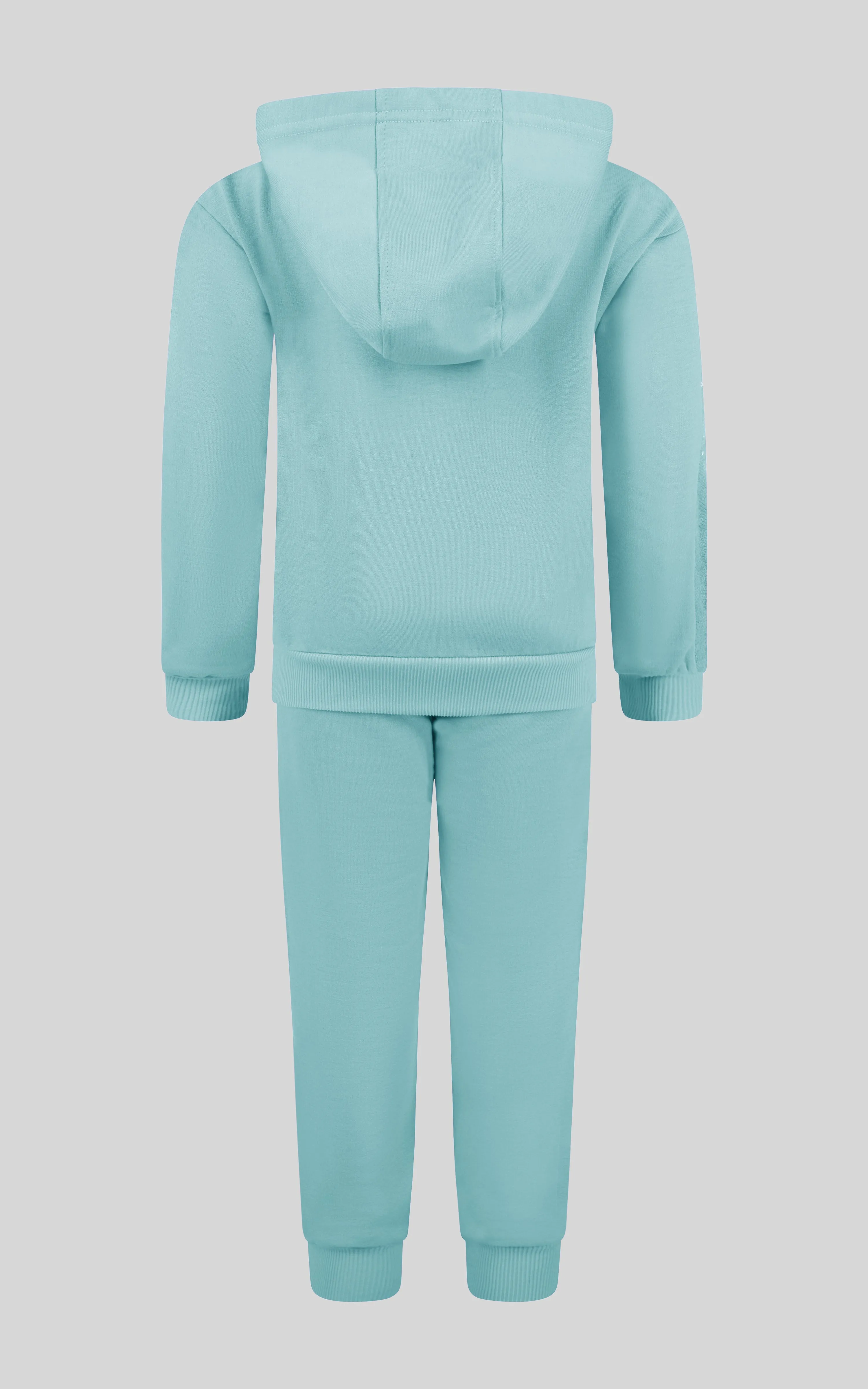 Toddler Girls 2 PC Brushed Terry Hoodie Jacket and Jogger