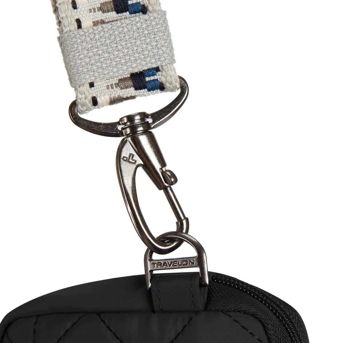 Travelon Anti-Theft Boho Phone Sling - Geo Black