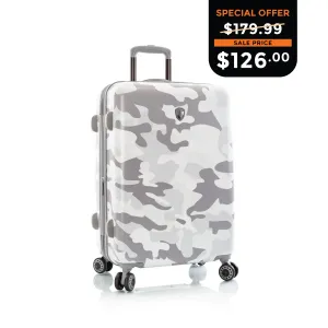 White Camo 26 Inch Fashion Spinner® Luggage